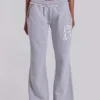 13 Pantalon de jogging bootcut « Monster Joggers » gris chiné
