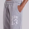 13 Pantalon de jogging bootcut « Monster Joggers » gris chiné