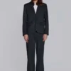 Blazer Libertine à fines rayures, coupe ajustée