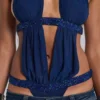 Body 6AM à découpes, couleur Midnight