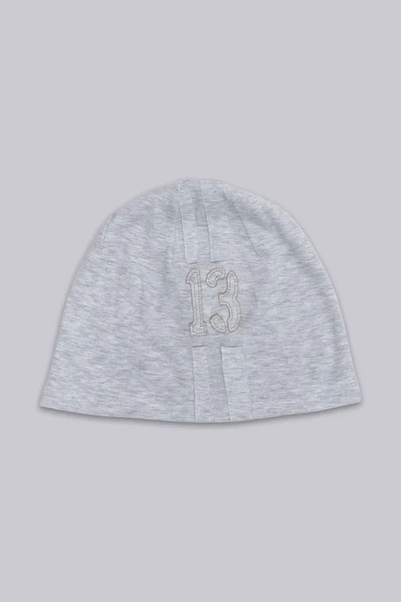 Bonnet League gris chiné