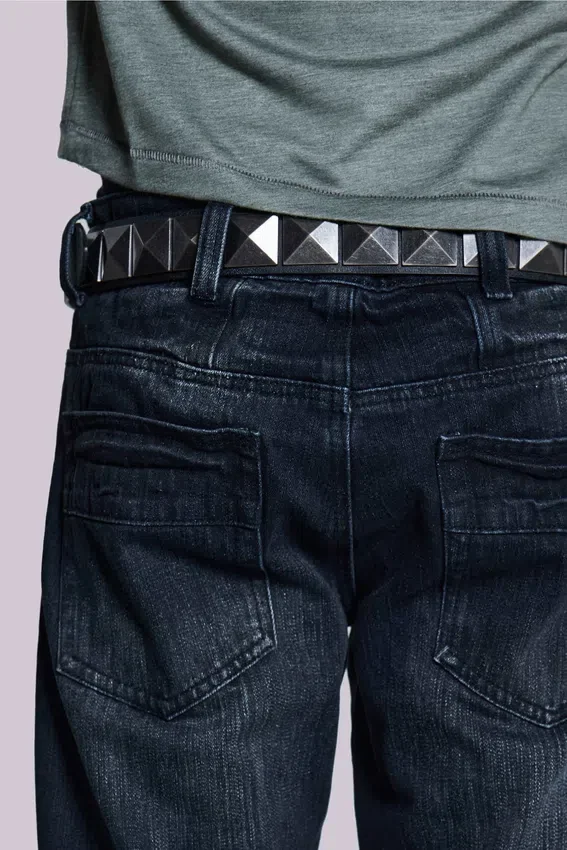 Bootcut Indigo Creased Drift Jeans