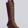 Bottes de boxe Brooke bordeaux
