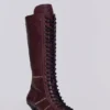 Bottes de boxe Brooke bordeaux