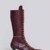 Bottes de boxe Brooke bordeaux