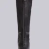 Bottes de boxe noires Brooke