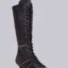 Bottes de boxe noires Brooke