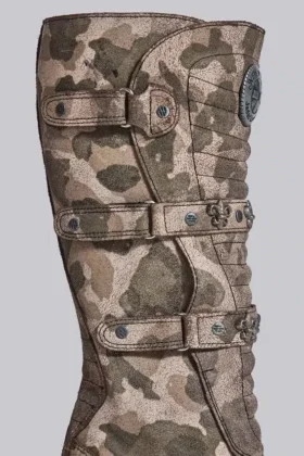 Bottes de combat camouflage