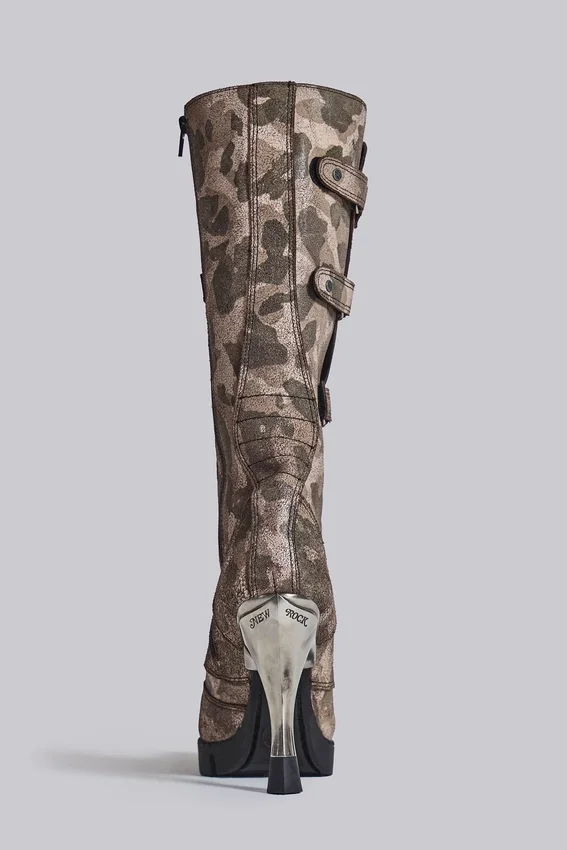 Bottes de combat camouflage
