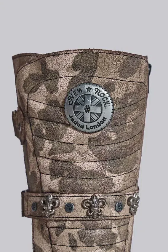 Bottes de combat camouflage