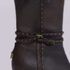 Bottes à talons en fausse fourrure Fauna