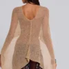 Cape Infinity en maille polyvalente, couleur sable