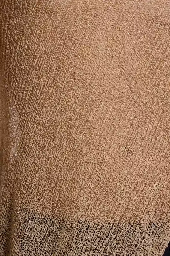 Cape Infinity en maille polyvalente, couleur sable