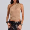Cape Infinity en maille polyvalente, couleur sable