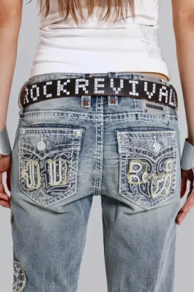 Ceinture à clous Rebel de Rock Revival