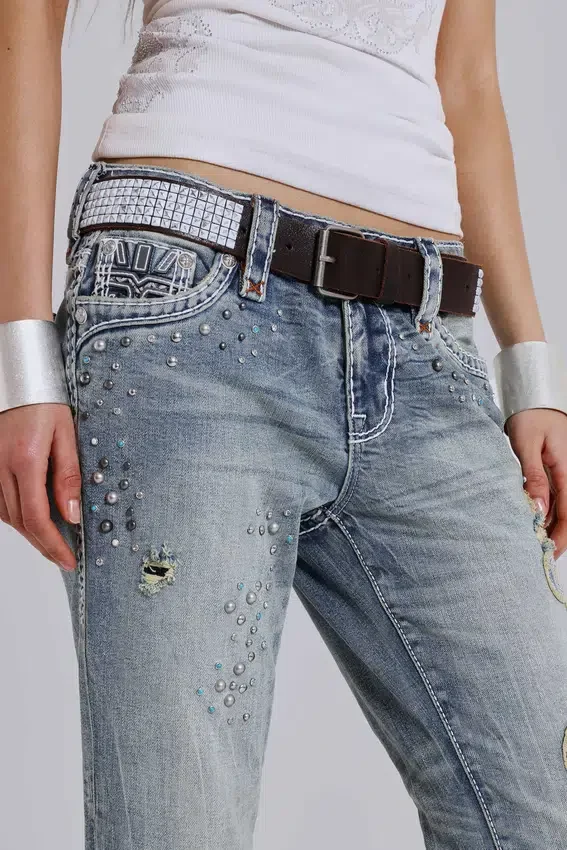 Ceinture à clous Rebel de Rock Revival