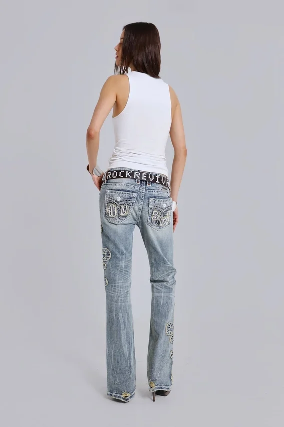 Ceinture à clous Rebel de Rock Revival