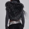 Ceinture cloutée Osmium, couleur argent