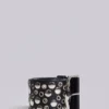 Ceinture cloutée Osmium, noire