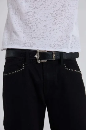 Ceinture métallique « Black Strike »