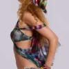 Écharpe bandana multi-usage en satin Solaris