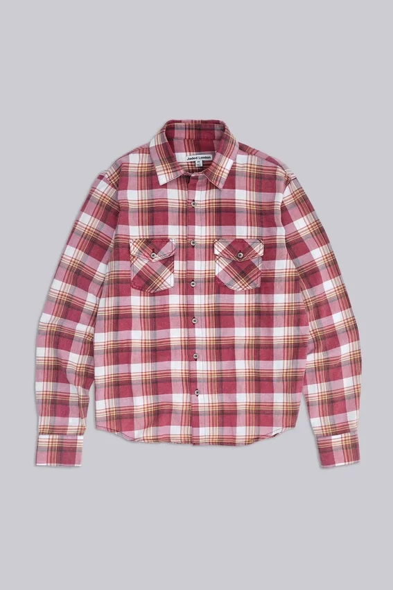 Chemise ajustée à carreaux « Vacation »