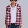 Chemise ajustée à carreaux « Vacation »
