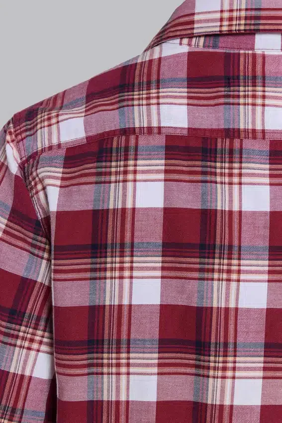 Chemise ajustée à carreaux « Vacation »