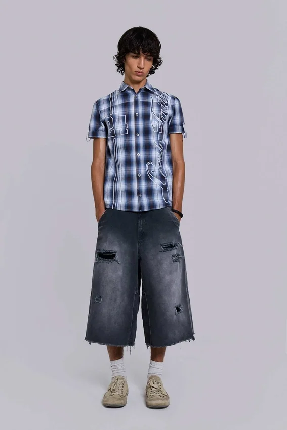 Short de charpentier usé « Skate »