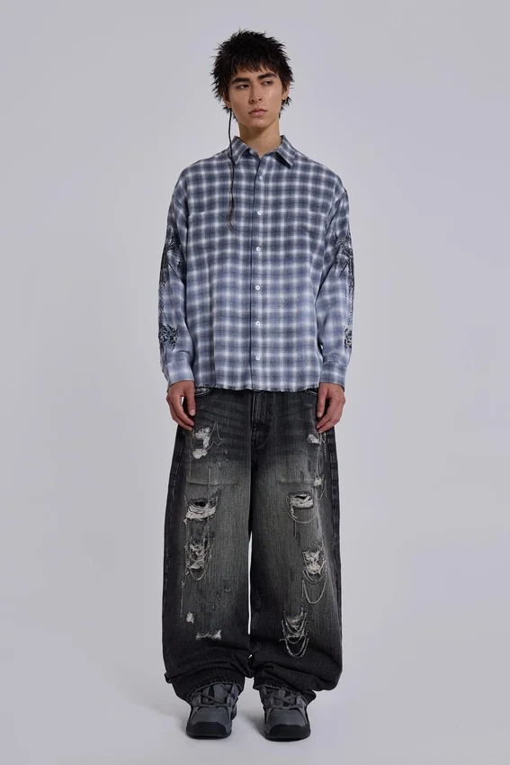 Chemise en flanelle « Inked » de Kasper