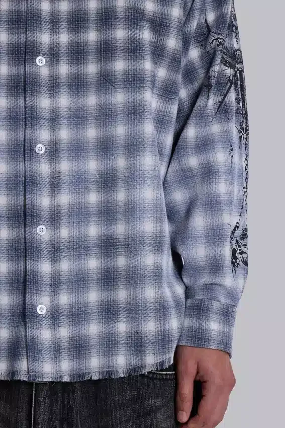 Chemise en flanelle « Inked » de Kasper