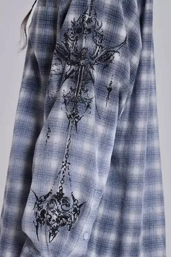 Chemise en flanelle « Inked » de Kasper