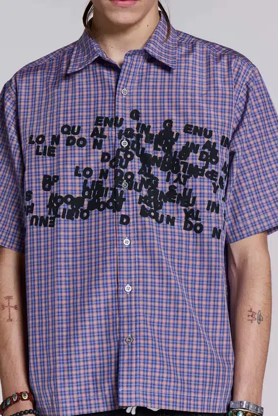 Chemise « Multi Typo »