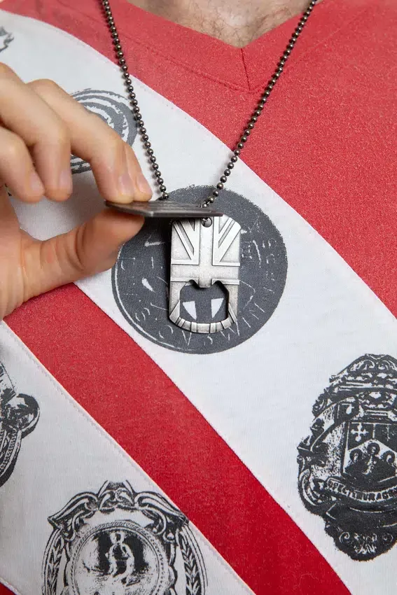 Colliers avec plaque d'identité « Dreamer »
