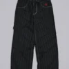 Colossus Jeans « Black Ollie Pinstripe » XL