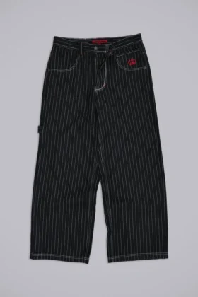Colossus Jeans « Black Ollie Pinstripe » XL