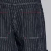 Colossus Jeans « Black Ollie Pinstripe » XL