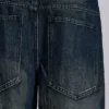 Colossus Jeans bleu moyen à effet flammé