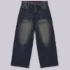 Colossus Jeans bleu moyen à effet flammé