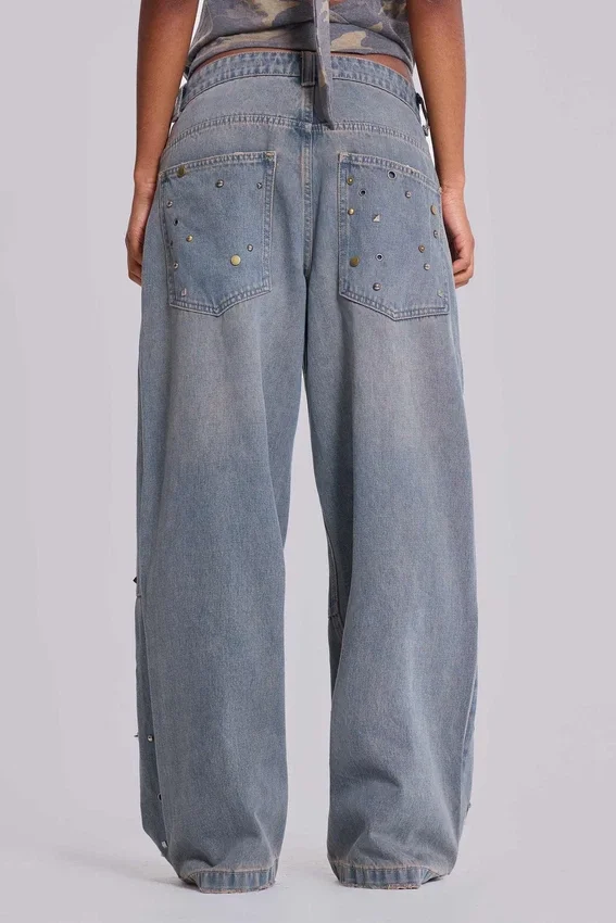 Colossus Jeans cloutés « Bolted »