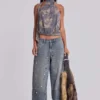 Colossus Jeans cloutés « Bolted »