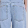 Colossus Jeans cloutés, délavage bleu clair