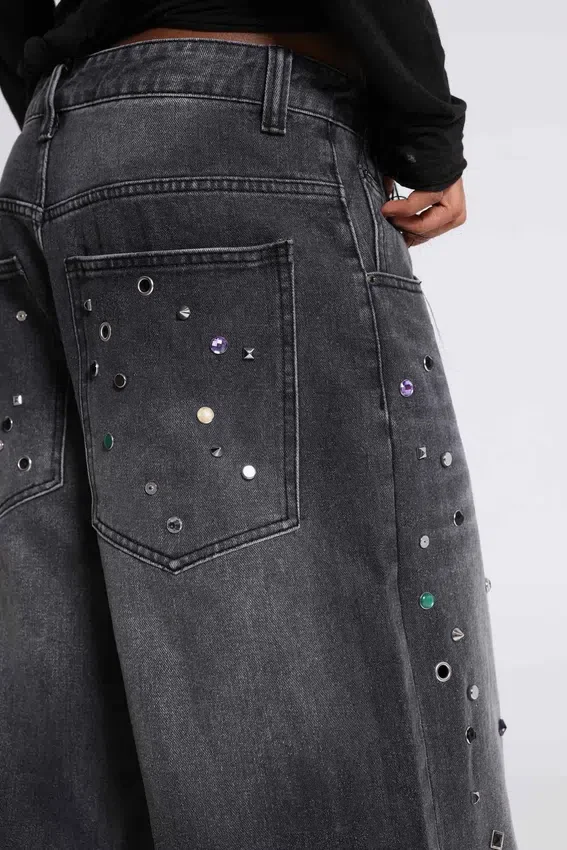 Colossus Jeans cloutés Trixa