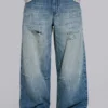 Colossus Jeans déchiré à taille basse