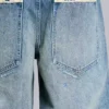 Colossus Jeans déchiré à taille basse