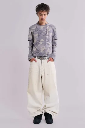 Colossus Jeans « Ecru Paint »