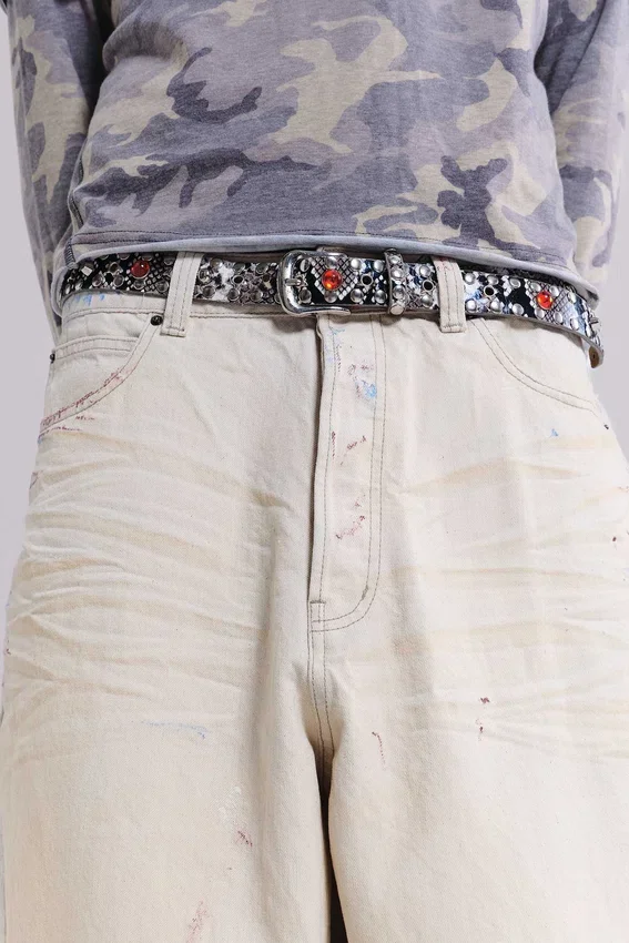Colossus Jeans « Ecru Paint »