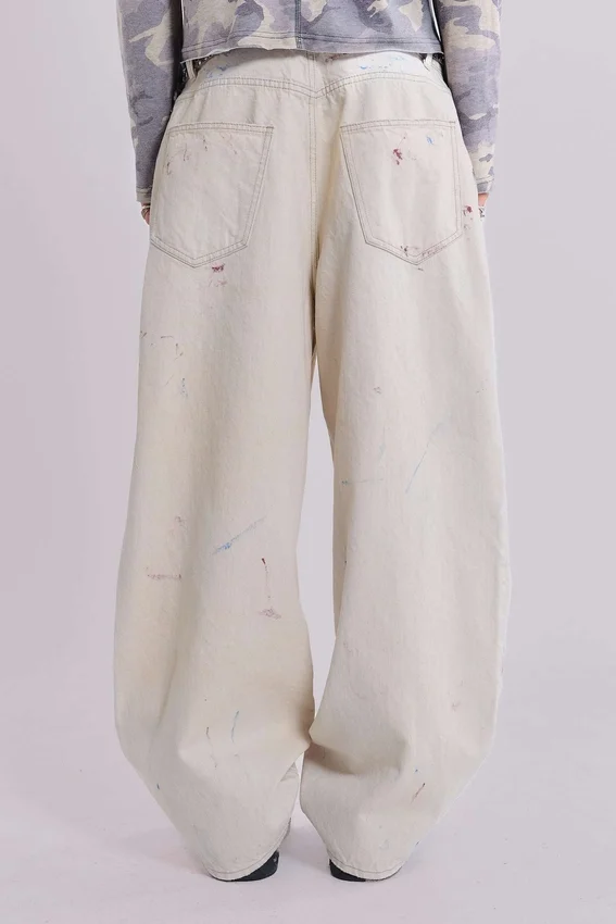 Colossus Jeans « Ecru Paint »