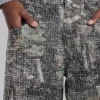 Colossus Jeans en camouflage Woodland à effet aiguilleté