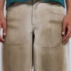 Colossus Jeans en toile délavée